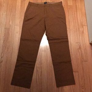 JCrew MENS Sutton 34x34 pants NWOT 💯cotton